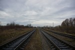 станция Хрыплин: Вид в сторону Ивано-Франковска