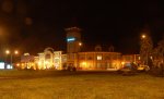 станция Ужгород: Вокзал ночью