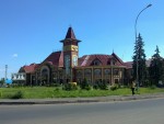 станция Ужгород: Вокзал со стороны города