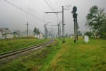 станция Стрылки: Входной светофор Н со стороны Самбора