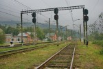 станция Стрылки: Выходные светофоры Н2, Н1, Н3, Н5 в сторону Чопа