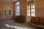 станция Славско: Зал ожидания и кассы