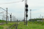 станция Батево: Маршрутный светофор ЧВМ со стороны ст. Соловка