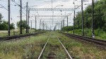 станция Мукачево: Путь колеи 1435 мм. Вид в сторону Батево