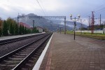 станция Сколе: Вид в сторону Батево