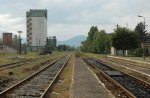 станция Тересва: Вид станции в сторону Королево