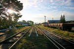 станция Виноградово-Закарпатское: Вид в сторону Солотвино