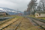 станция Рахов: Вид на станцию со стороны Делятина