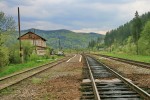 станция Микуличин: Вид в сторону Рахова