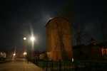 станция Ворохта: Водонапорная башня ночью