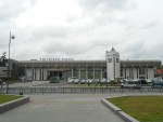 станция Гродно: Вокзал, вид со стороны города