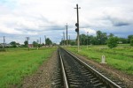 станция Неполоковцы: Входной светофор Ч со стороны Коломыи