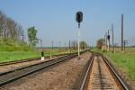 станция Видинов: Выходные светофоры Н3, Н2, Н1 в сторону Коломыи