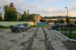 станция Чертков: Путь у вокзала, вид в сторону Залещиков