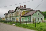 станция Копычинцы: Здание станции с обратной стороны
