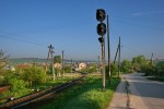 станция Теребовля: Входной светофор Ч со стороны Залещиков