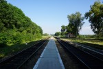 станция Прошова: Вид в сторону Березовицы-Остров