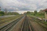 станция Глубокая-Буковинская: Вид в сторону Вадул-Сирета