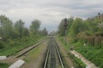 станция Черновцы-Южная: Входной светофор Н со стороны ст.Черновцы