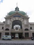 станция Черновцы: Главный фасад со стороны города