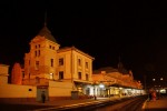 станция Черновцы: Вид вокзала ночью