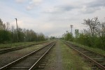 станция Карапчив: Вид в сторону Глубокой-Буковинской
