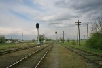 станция Карапчив: Выходные светофоры Ч3,Ч2,Ч1 в сторону Глубокой-Буковинской