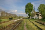 станция Карапчив: Вид в сторону Глубокой-Буковинской