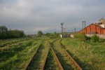 станция Карапчив: Заброшенные подъездные пути,второй километр линии на Межиречье