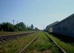 станция Лановцы: Нечётная горловина, вид в сторону Лепесовки