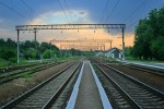 станция Борки-Великие: Вид в сторону Тернополя