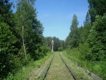 станция Славута II: Вид в сторону Славуты-1