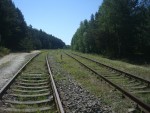 станция Славута II: Главный путь и путь с песчаного карьера