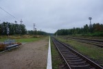 станция Дуброва-Олевская: Вид в сторону Коростеня