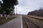 станция Денгофовка: Вид в сторону Погребища