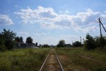 станция Андрушовка: Вид в сторону тупика