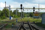 станция Бахмач-Гомельский: Маршрутные светофоры ЧМ1 и ЧМ2 в сторону ст. Григоровка