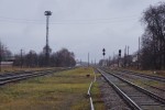 станция Бахмач-Гомельский: Вид в сторону Гомеля