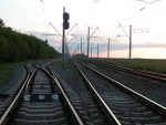 станция Дубовязовка: Вид на станцию из нечетной горловины