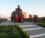 станция Путивль: Памятник железнодорожникам - участникам партизанского движения