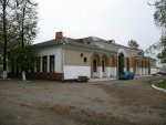 станция Берёза-Картузская: Пассажирское здание с обратной стороны