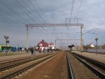 станция Оранчицы: Вид в направлении Баранович