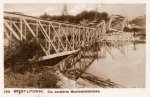 Разрушенный мост через Мухавец. Линия на Влодаву и Хелм