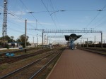станция Барановичи-Центральные: Вид в направлении Минска