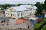 станция Барановичи-Центральные: Пассажирское здание на ремонте