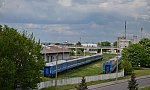 станция Брест-Центральный: Отстой пассажирских вагонов на путях бывшего грузового двора