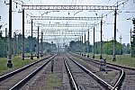 станция Коссово-Полесское: Вид в сторону Бреста из нечётной горловины