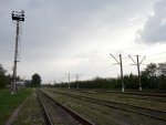 станция Грушки: Вид станции в сторону западной грловины и ст. Борщаговка