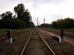 станция Грушки: Вид в сторону Борщаговки