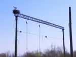 станция Днестрянская: Демонтированная контактная сеть